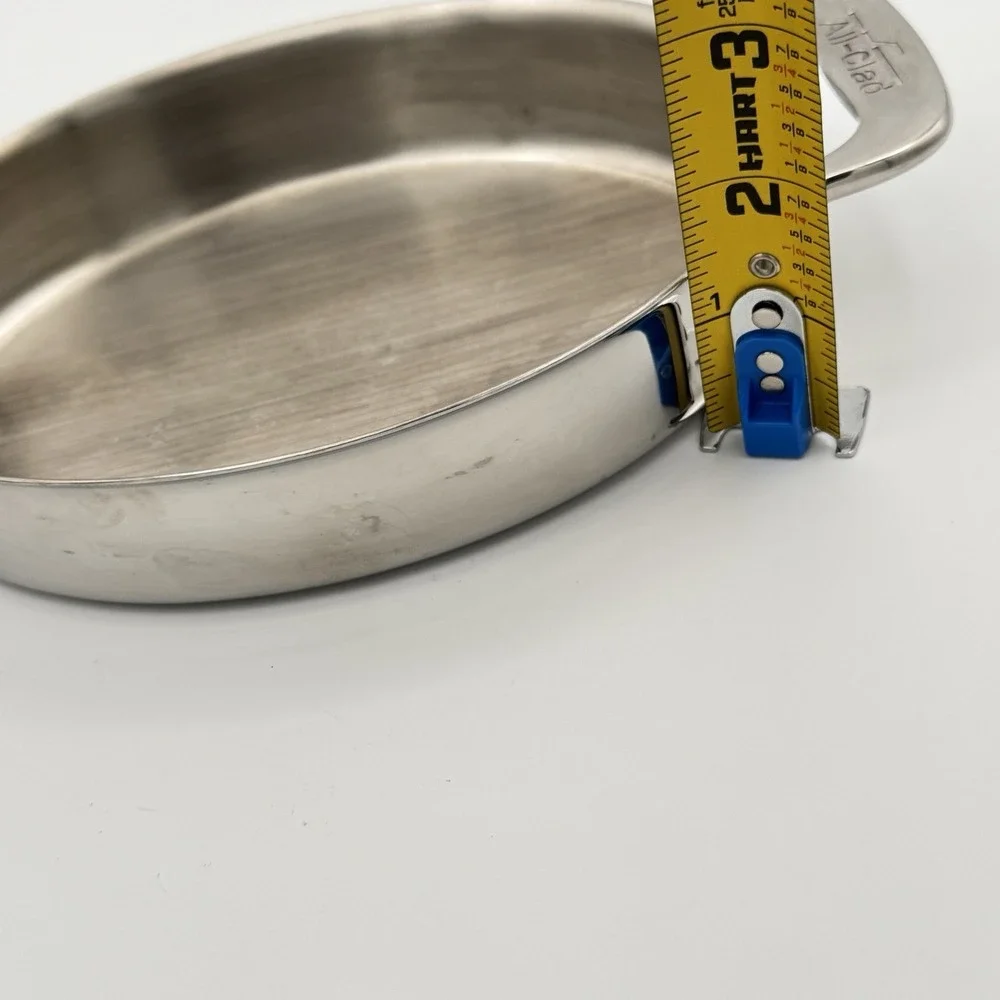 All-Clad Stainless Steel Mini Oval Gratin Pan 6.75